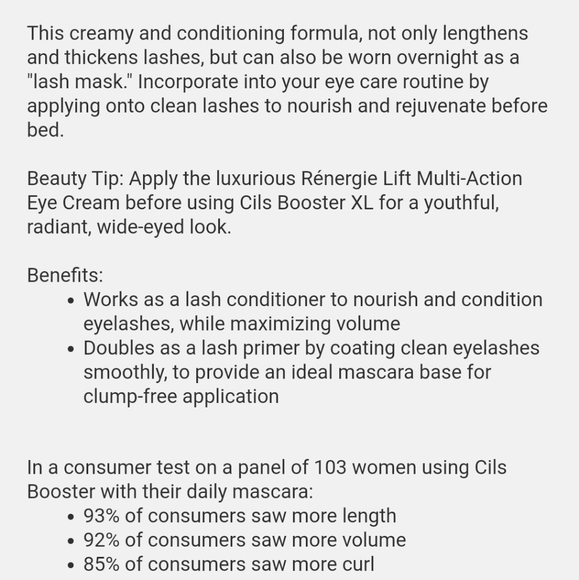 LANCÔME CILS BOOSTER XL LASH THICKENING PRIMER. - Picture 8 of 9